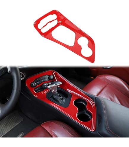 Amazon.com: RT-TCZ for Challenger Red Center Console Gear Shift